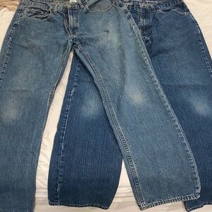 Urban pipeline straight leg Men's Jeans 2 pair